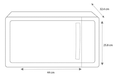 Horno De Microondas Mabe HMM70SEJ Silver 20L 0.7 Ft³ Electrico 127v  (4 disponibles)