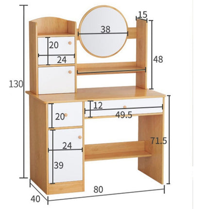 Tocador Multifuncional Con Espejo Led Con Cajas (4 disponibles)